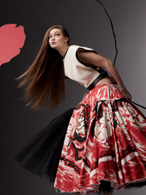 Gigi Hadid's March 2021 Vogue photoshoot