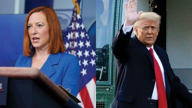 Jan Psaki, Donald Trump