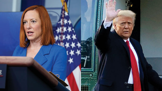 Jan Psaki, Donald Trump