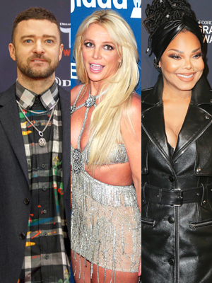 Justin Timberlake Britney Spears Janet Jackson