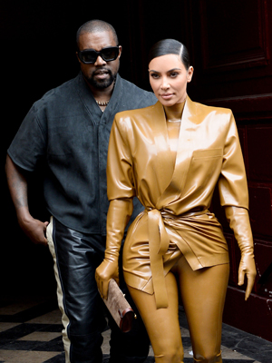 Kim Kardashian & Kanye West