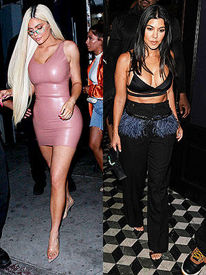 Kylie Jenner, Kourtney Kardashian