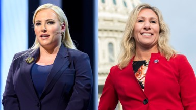 Meghan McCain and Majorie Taylor Greene