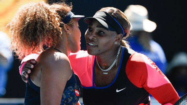 Naomi Osaka and Serena Williams