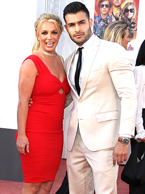 Britney Spears and Sam Asghari