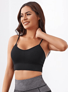 Verdusa spaghetti strap sports bra