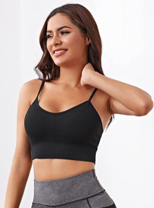 Verdusa spaghetti strap sports bra