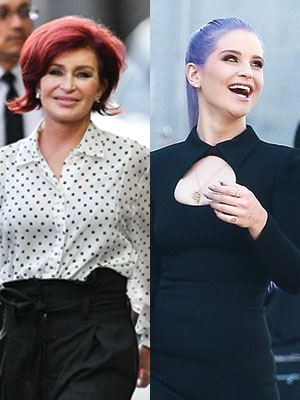 Sharon and Kelly Osbourne
