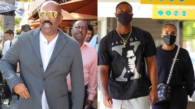 Steve Harvey, Michael B. Jordan, Lori Harvey