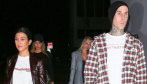 Kourtney Kardashian and Travis Barker