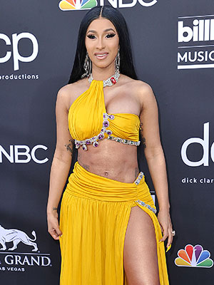 Cardi B on the red carpet