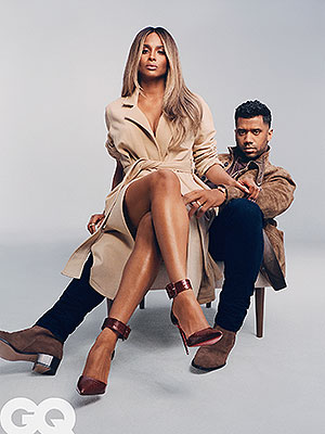 Ciara and Russell Wilson