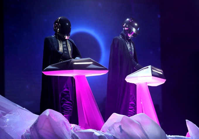 Daft Punk Performing at the Grammys