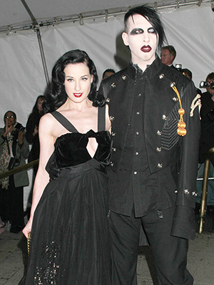 Dita Von Teese Marilyn Manson