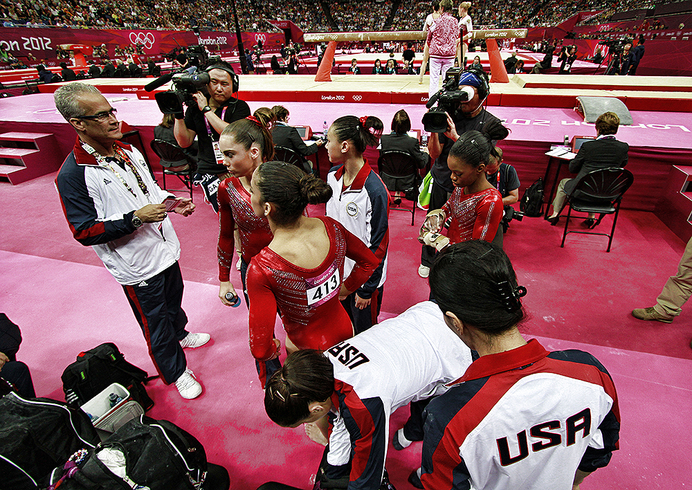 London Olympics Team USA Women's Gymnastics