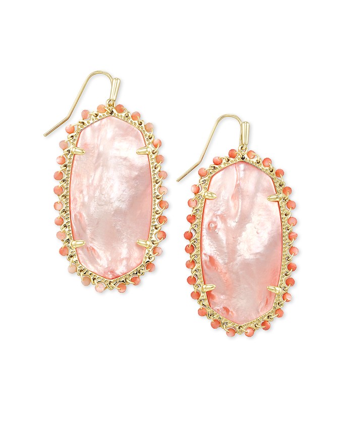 The Beaded Danielle Drop Earrings