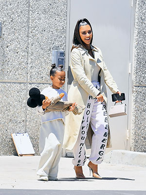 Kim Kardashian & North West