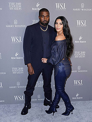 Kim Kardashian and Kanye West