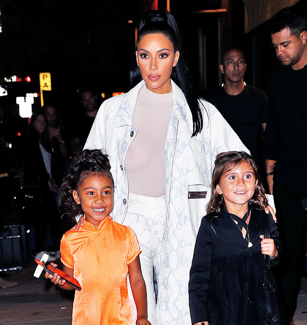 Kim Kardashian, North West, Penelope Disick