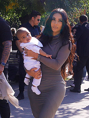 Kim Kardashian & Psalm West