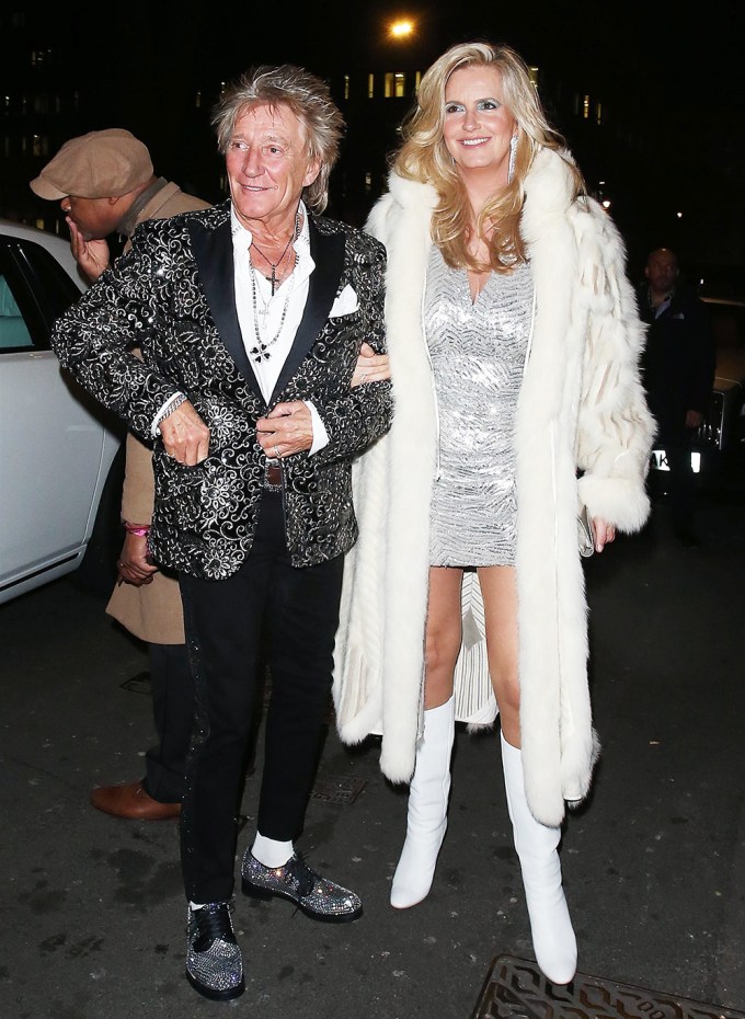 Rod Stewart & Penny Lancaster