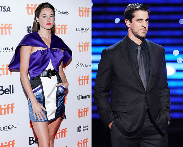 Shailene Woodley & Aaron Rodgers