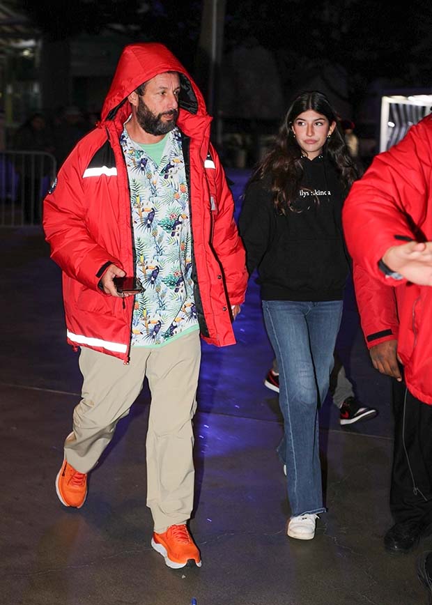 Adam Sandler & Daughter Sunny