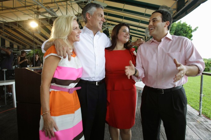 Ana Navarro Hangs with Jon Huntsman