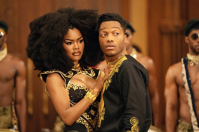 Teyana Taylor and Jermaine Fowler