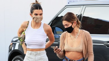 Kendall Jenner, Hailey Baldwin