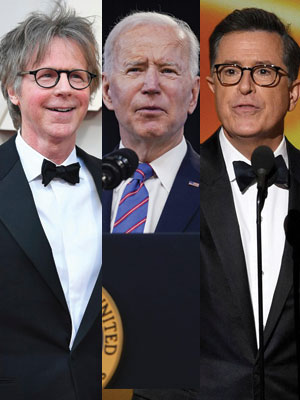 Dana Carvey, Joe Biden, Stephen Colbert