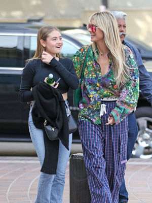 Heidi Klum & Leni Klum
