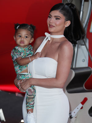 Kylie Jenner and Stormi Webster