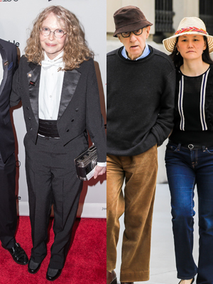 Mia Farrow, Woody Allen, Soon-Yi Previn