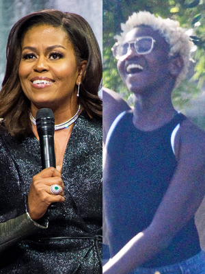 Michelle Obama Zaya Wade