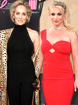 Britney Spears Sharon Stone