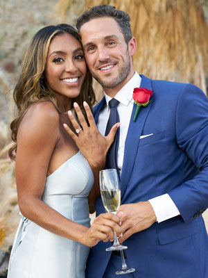 Tayshia Adams and Zac Clark