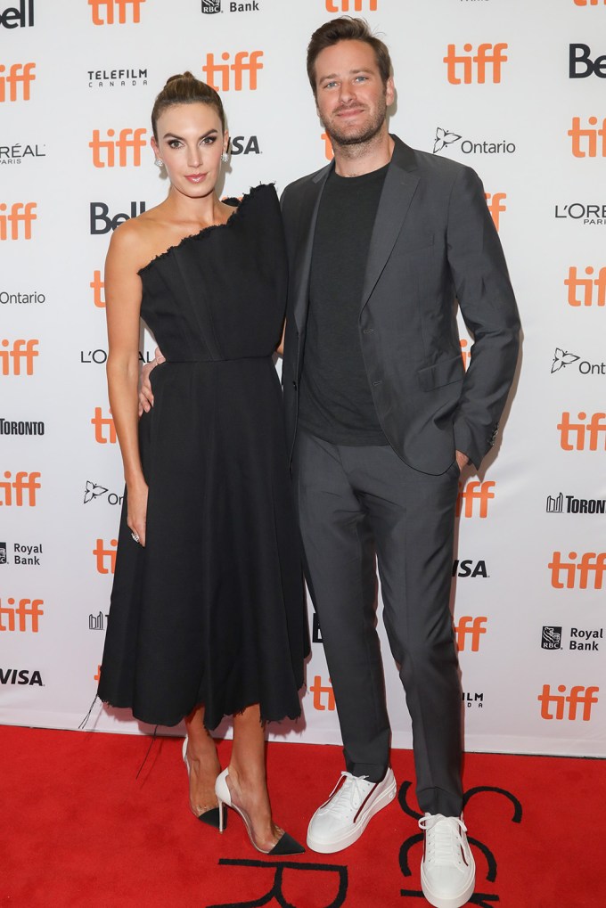 Armie Hammer & Elizabeth Chambers at TIFF