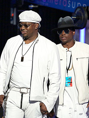 Bobby Brown and Bobby Brown Jr.
