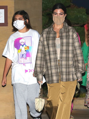 Mason Disick and Kourtney Kardashian
