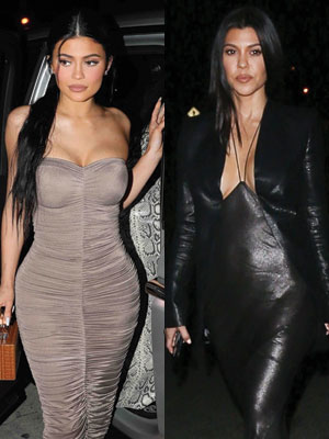 Kylie Jenner, Kourtney Kardashian