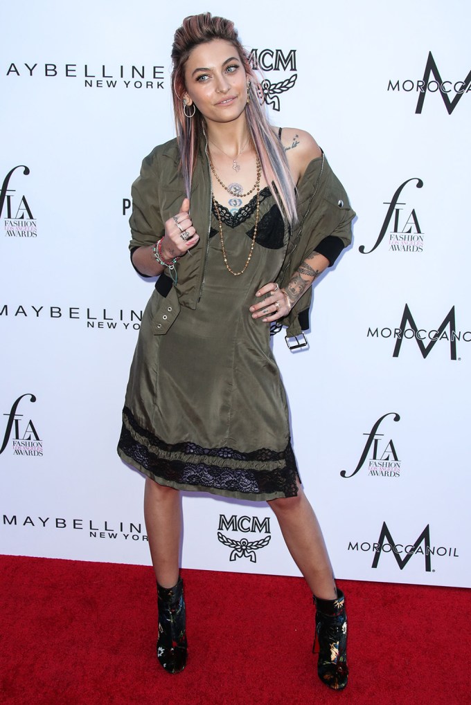 Paris Jackson At The 2018 Daily Front Row Awards