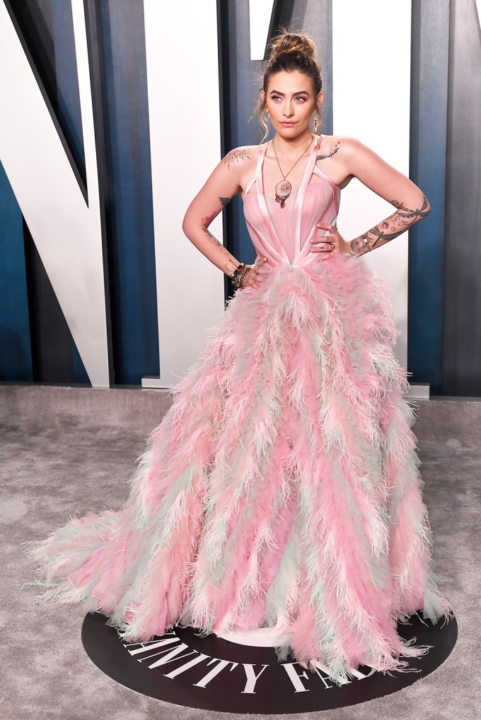 Paris Jackson At The 2020 Vanity Fair Oscar Party