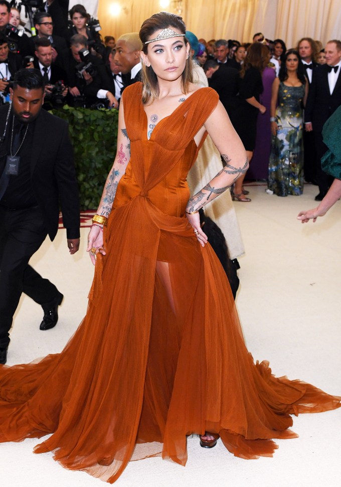 Paris Jackson At The 2018 Met Gala