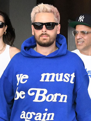 Scott Disick New Hair Makeover