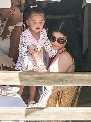 Kylie Jenner and Stormi Webster