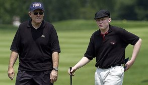 Rudy and Andrew Giuliani