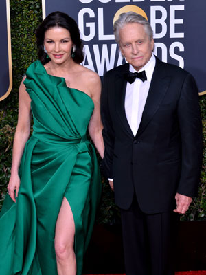 Catherine Zeta-Jones and Michael Douglas
