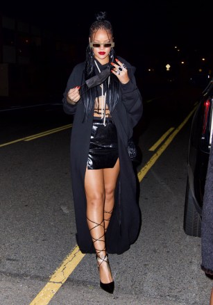 Rihanna Shows Off her Legs in Tiny Black Skirt as She Heads to Dinner at Giorgio Baldi. 

She flashed her toned abs and long legs in a match black top and bottom, with strappy heels and a long black coat on a warm evening in LA.

Pictured: Rihanna
Ref: SPL5218733 290321 NON-EXCLUSIVE
Picture by: DIGGZY / SplashNews.com

Splash News and Pictures
USA: +1 310-525-5808
London: +44 (0)20 8126 1009
Berlin: +49 175 3764 166
photodesk@splashnews.com

World Rights, No Portugal Rights, No Russia Rights