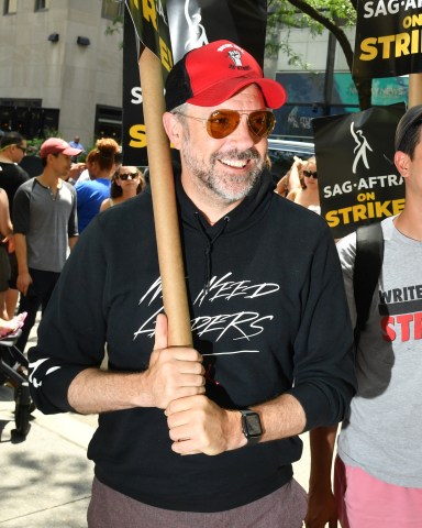 Jason Sudeikis
SAG-AFTRA Strike Picket Line, New York, USA - 14 Jul 2023